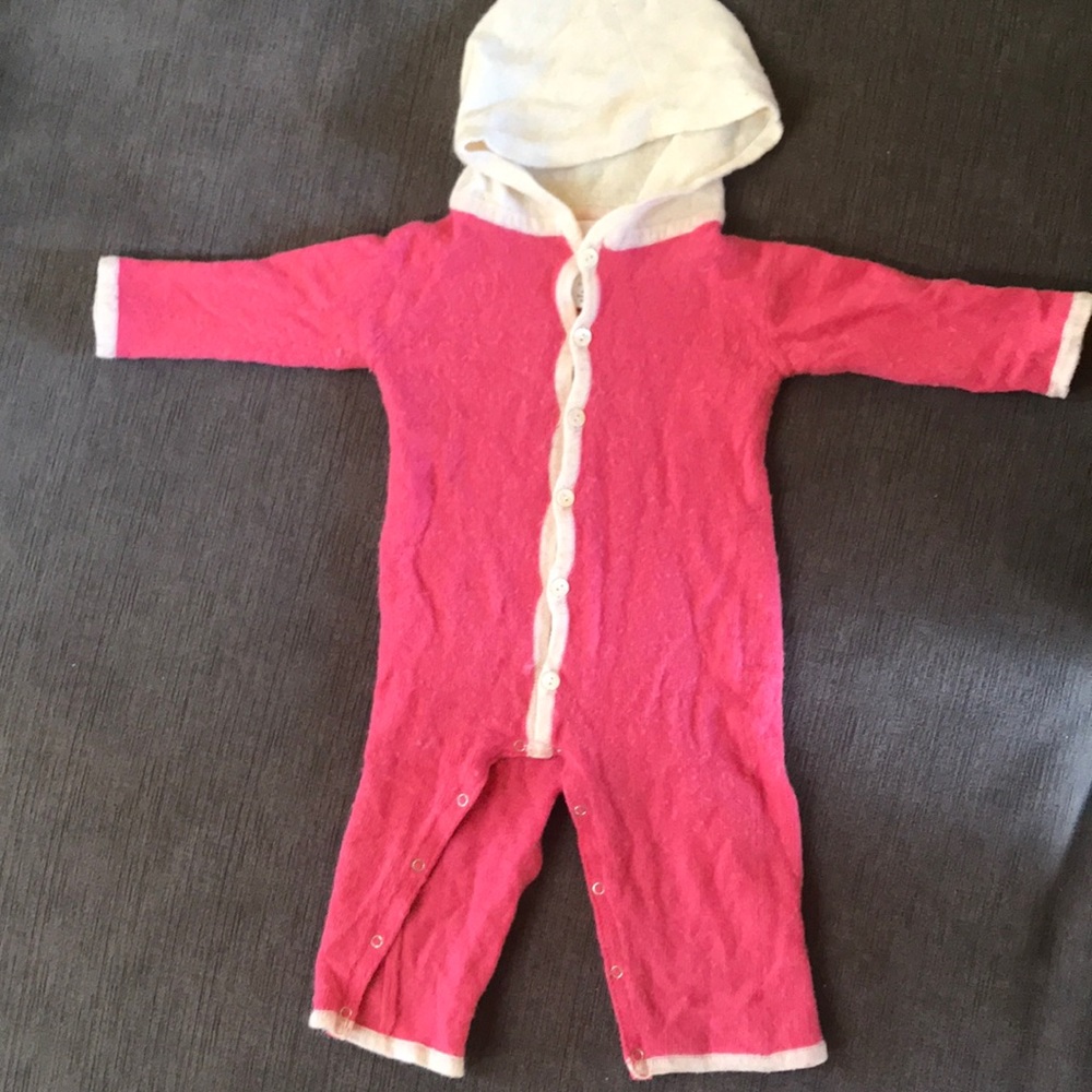 Cashmere onesie